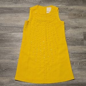 Karta XS Bright Yellow 60s Style Shift Dress